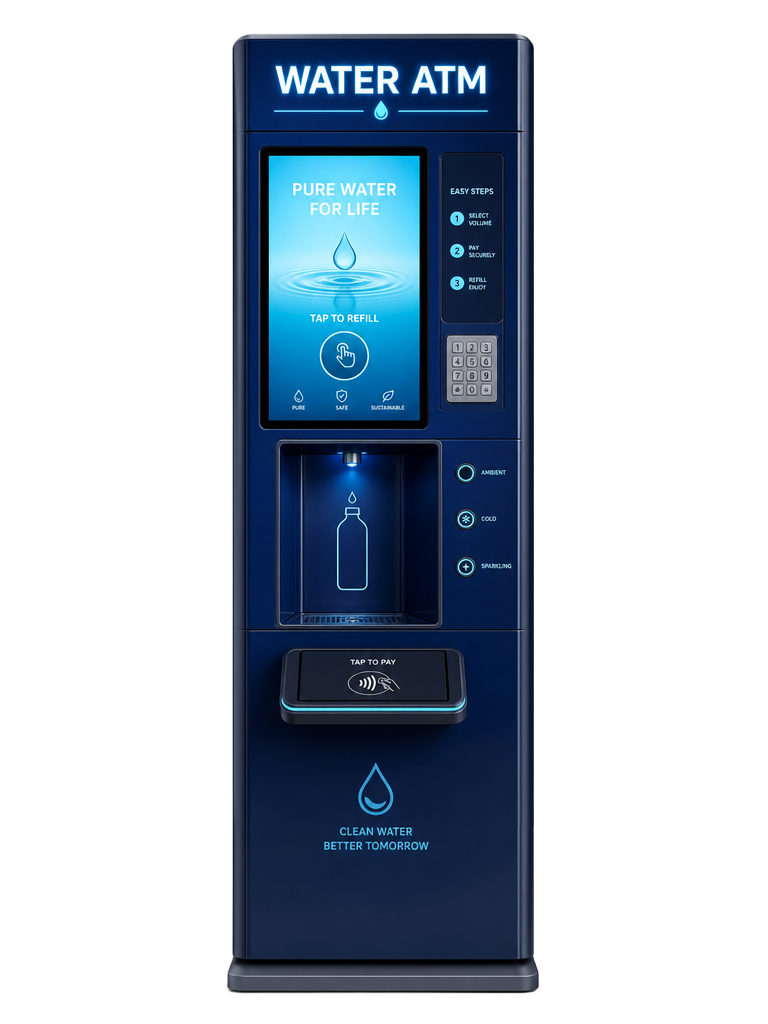 VYWA Smart Station self-service water refill kiosk